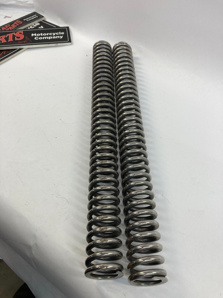 Harley Honda Triumph Chopper 18" outer front fork springs chrome look