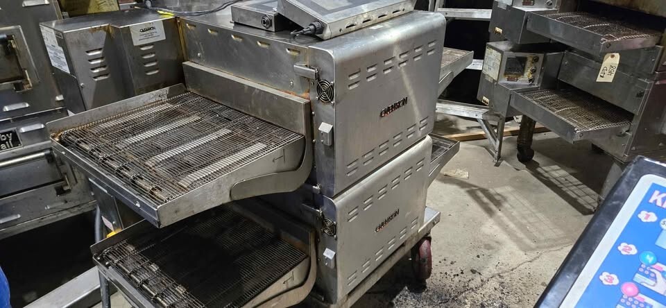 ovention s2000 double stack pizza ovens