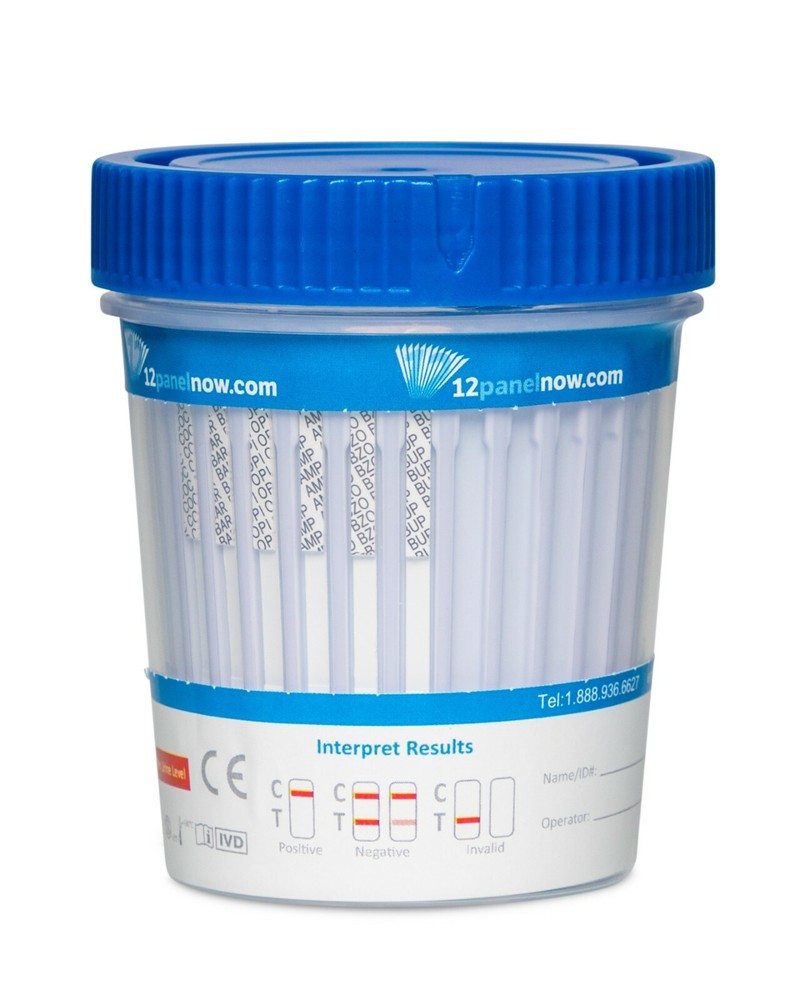 [25 Pack] 14 Panel Drug Test Cups, with Pregnancy Detection