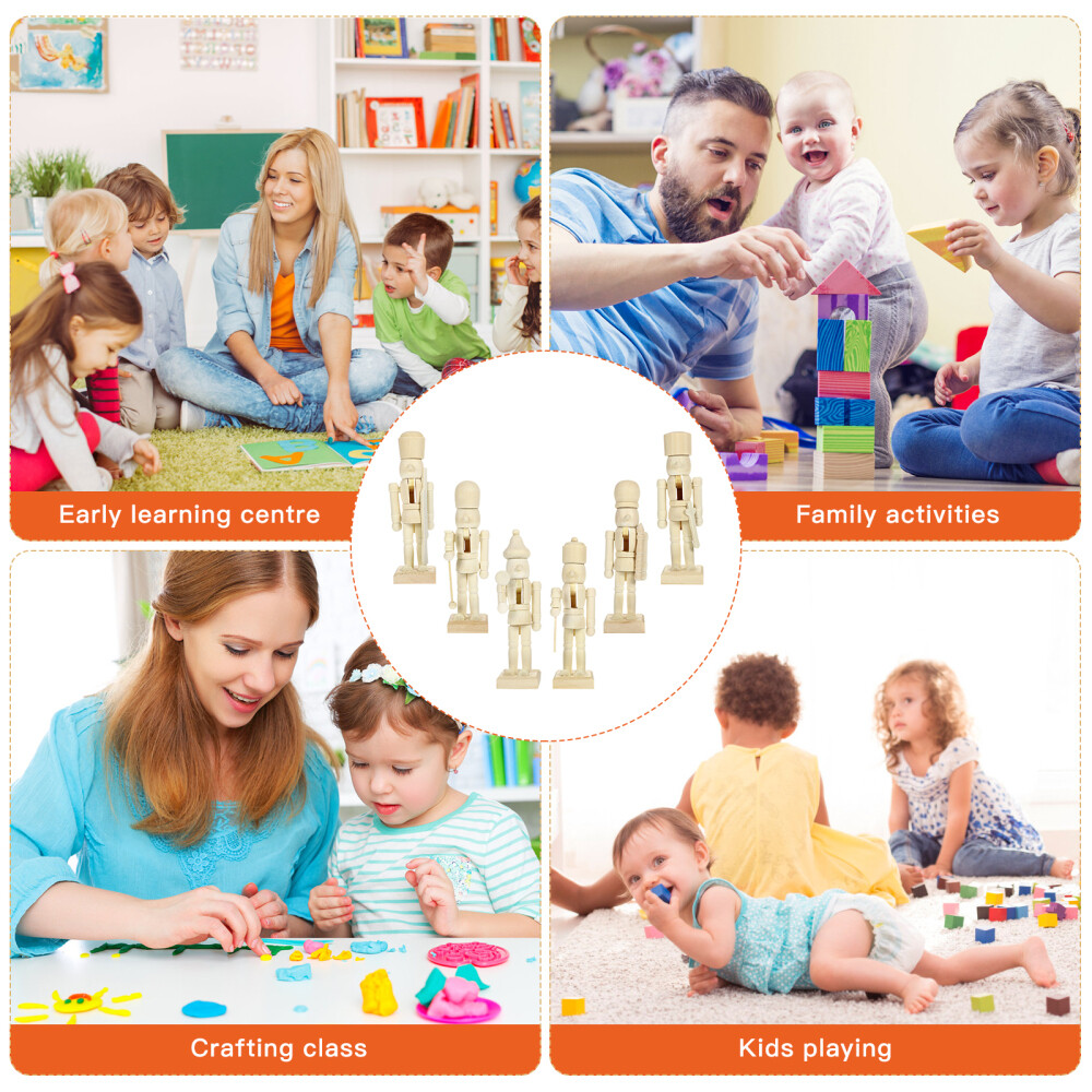 Nutcracker Christmas Decoration Wooden Nutcracker Ornament Nutcracker Figures