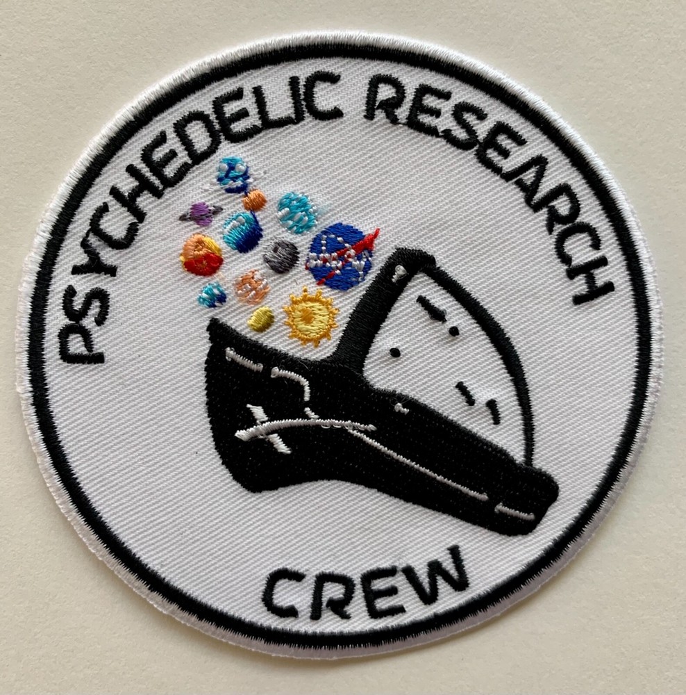 Original SpaceX Psychedelic Research Crew MAPS Training Patch