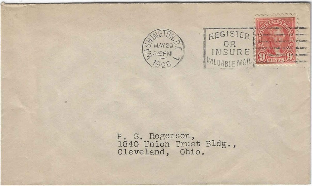 FDC  #590 --  9c  Jefferson --    5/29/26