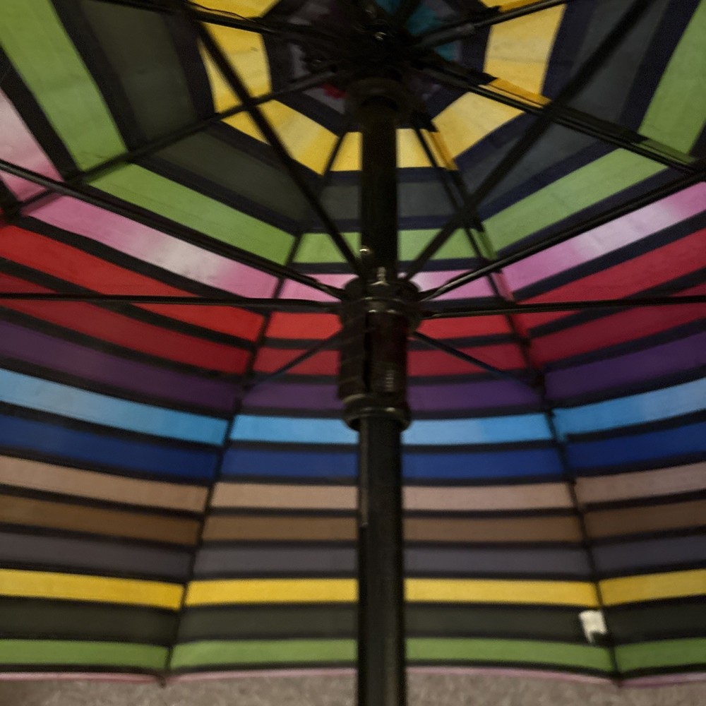 TOTES-Rainbow Colored Umbrella