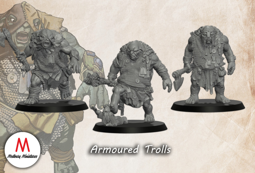 LOTR - Armored Trolls
