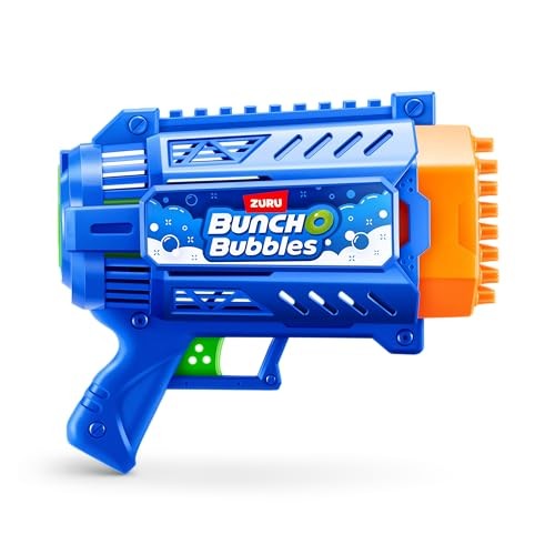 ZURU MOTORIZED BUBBLE BLASTER 2 PACK AUTOMATIC BUBBLE MACHINE 11361 - BLUE