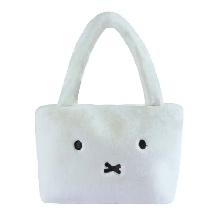 Miffy - Deluxe Plush Bag White