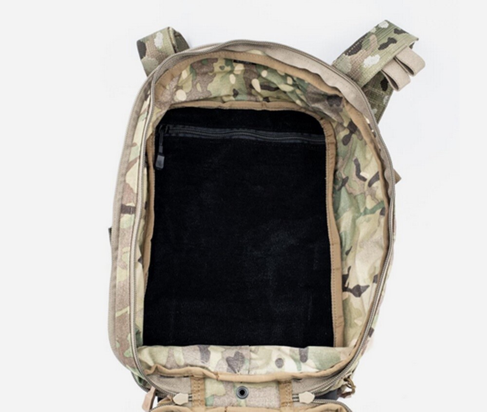 Haley Flatpack 2.0 Multicam Backpack w/ Shoulder Straps FP-2-1-MC