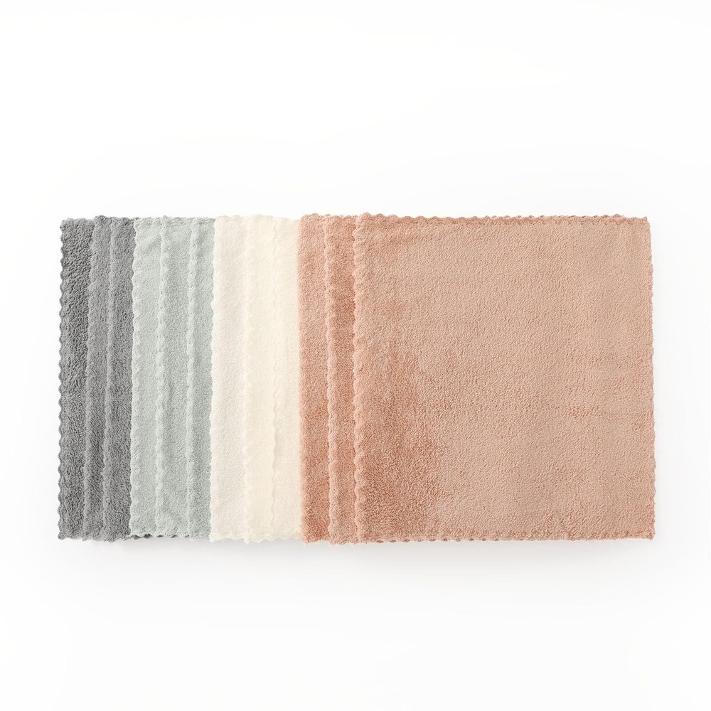 12 Pack Cleaning Cloth,Ultra Soft Absorbent Quick Drying Microfiber Cleaning ...