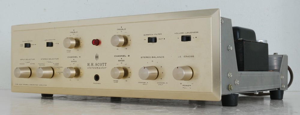 Vintage Soctt 222C Stereo Integrated Amplifier