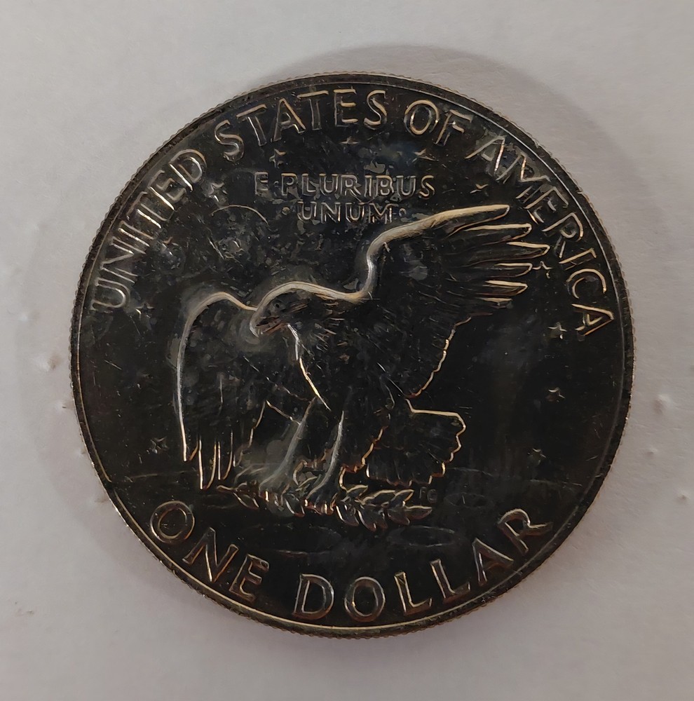 1977 P Eisenhower Ike Clad $1