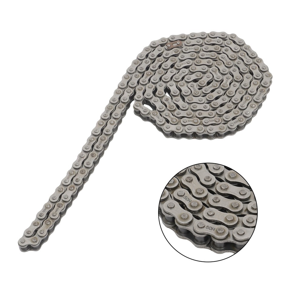 #50-2 Roller Chain 10 Feet With 2 Connecting Master Links
