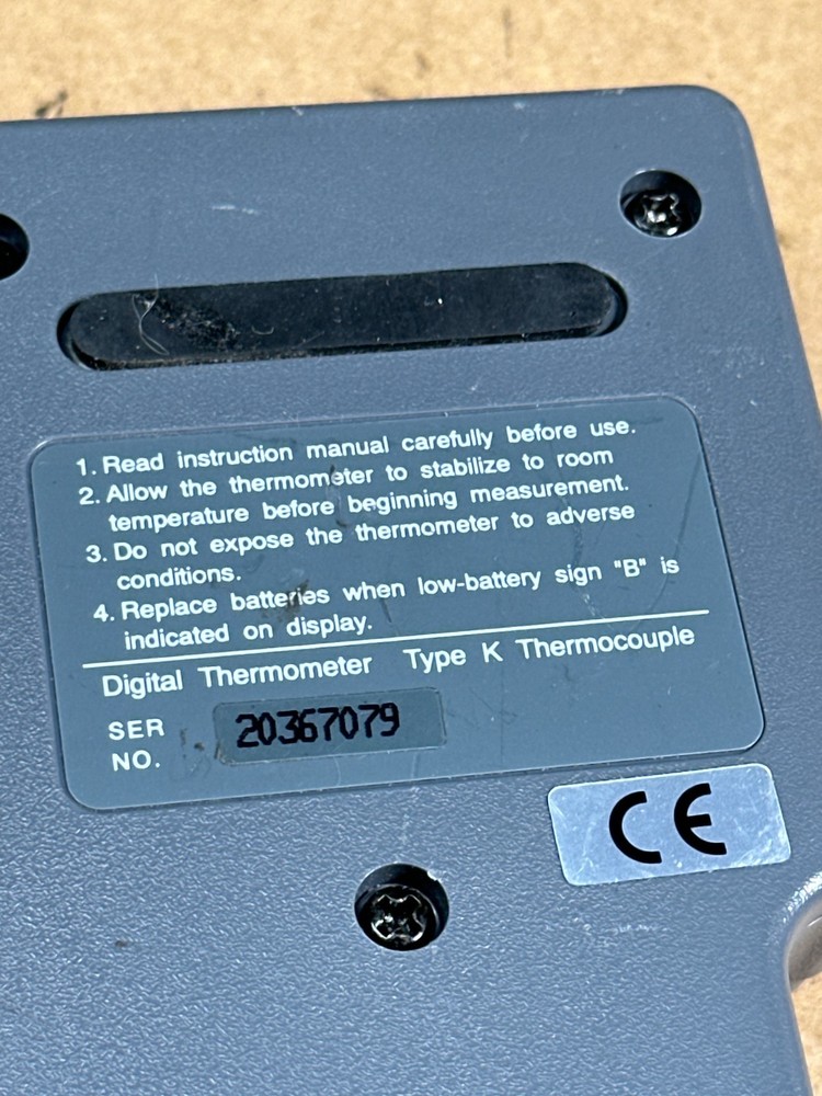 Type K Thermo-Couple Portable Digital Microprocessor Thermometer Ships Fast!!!