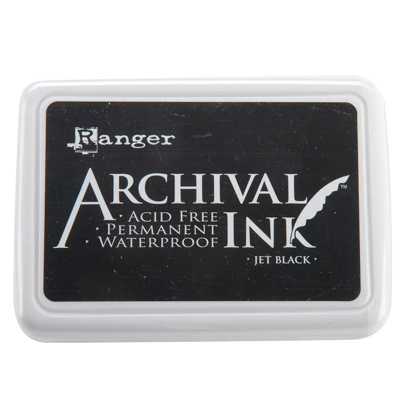 Archival Ink Pad #0 Jet Black