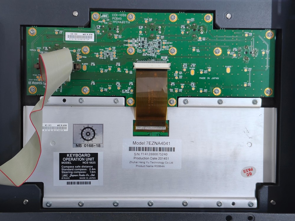 JRC Type No NCE-5625 Keyboard Operation Unit , HC#381