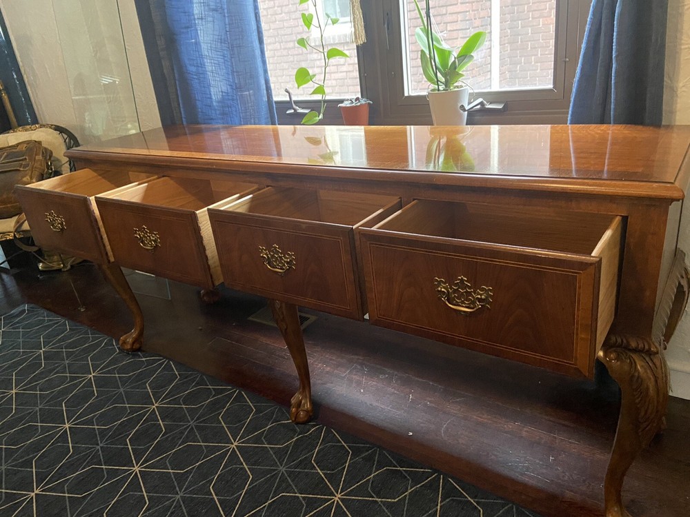 baker furniture chippendale buffet table