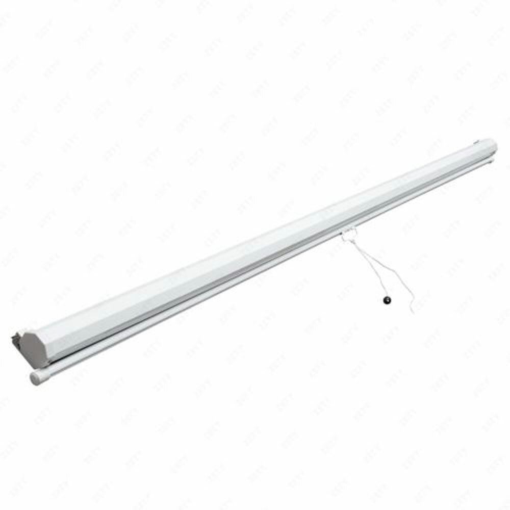 Portable 84" 16:9 Projection Screen Manual Pull Down Public Display Home Movie