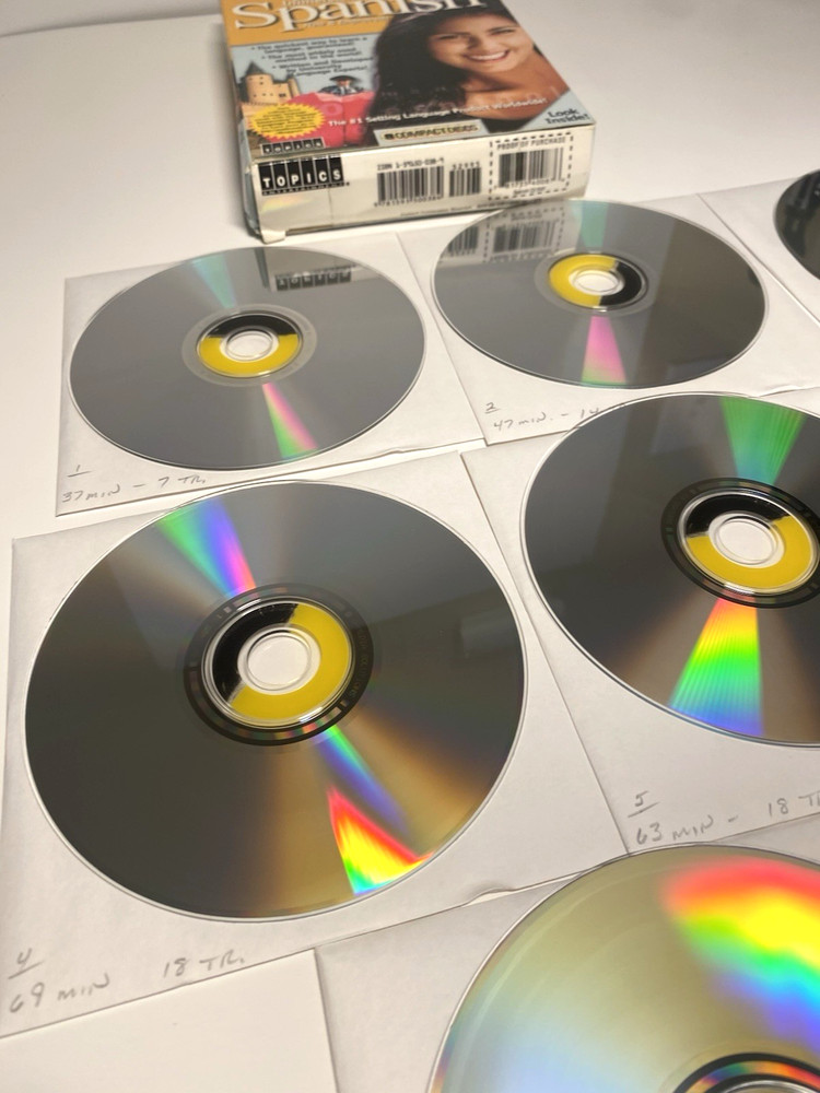 Instant Immersion Spanish Audio Learning System 8 CD Audio Set