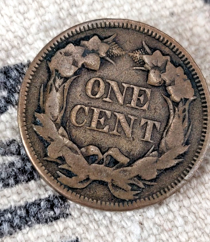 1857 Flying Eagle Cent - Fine / VF IHP33