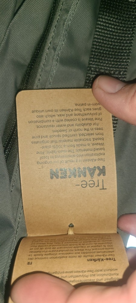 Fjallraven Tree-Kanken Day Pack Grey NWT