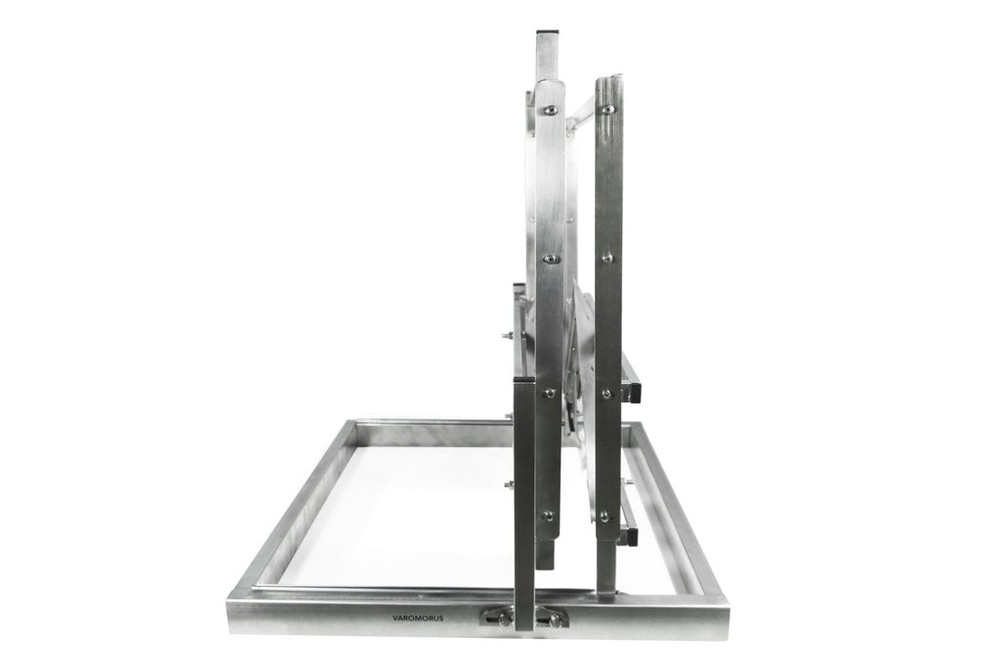 Varomorus 12V Double-Knife Frame Uncapping Machine with Hopper Stainless Steel