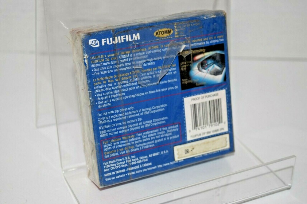 Fujifilm ZIP 100 IBM Formatted 100 MB Disk