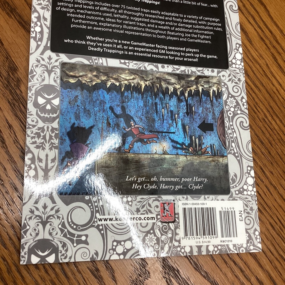 Dungeons & Dragons: Deadly Trappings RPG Resource Kenzer