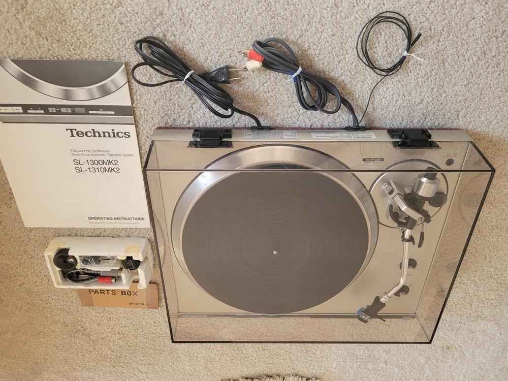 Vintage Technics SL-1300MK2 Turntable - Excellent Condition