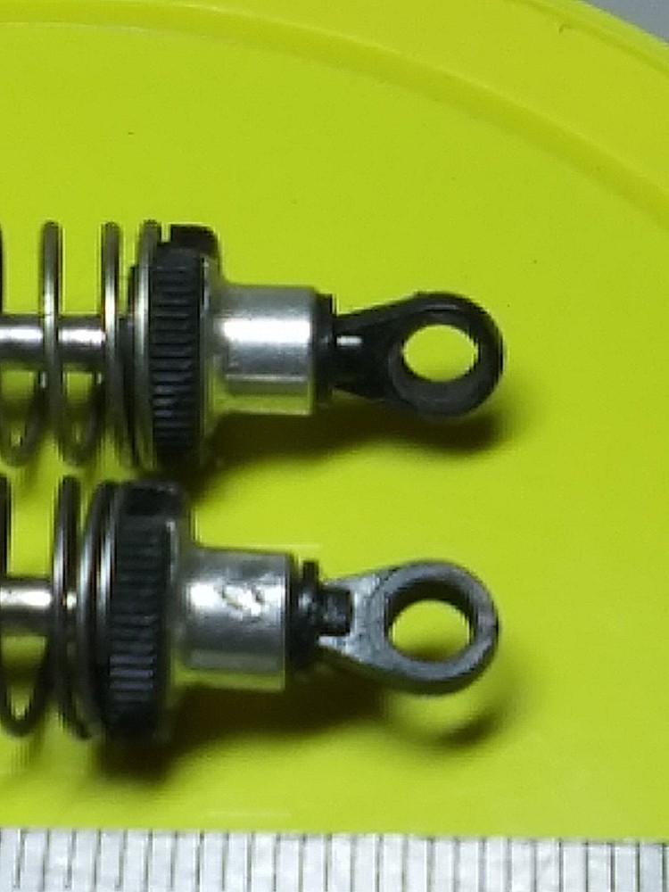 Rc kyosho Front shock pair unknown Old Used. 2piece