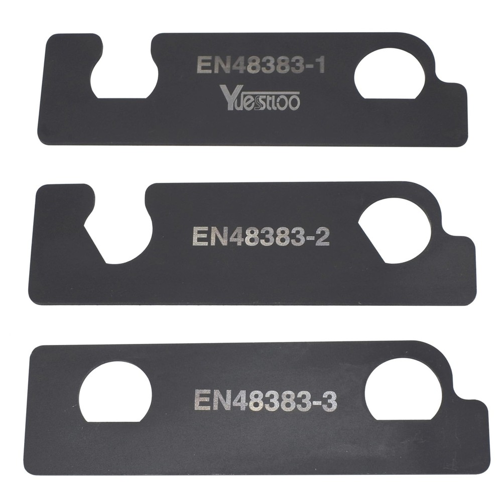 Yuesstloo 3Pcs Camshaft Retaining Tool Kit, Compatible with GM 3pcs, black