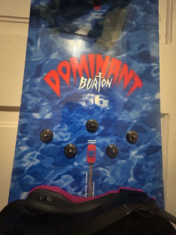 2010 Burton Dominant Snowboard