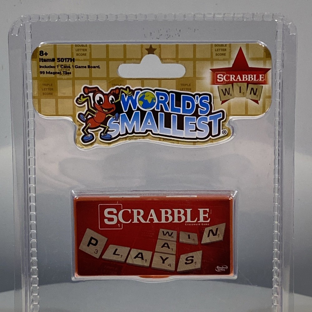 World's Smallest Hasbro Scrabble New