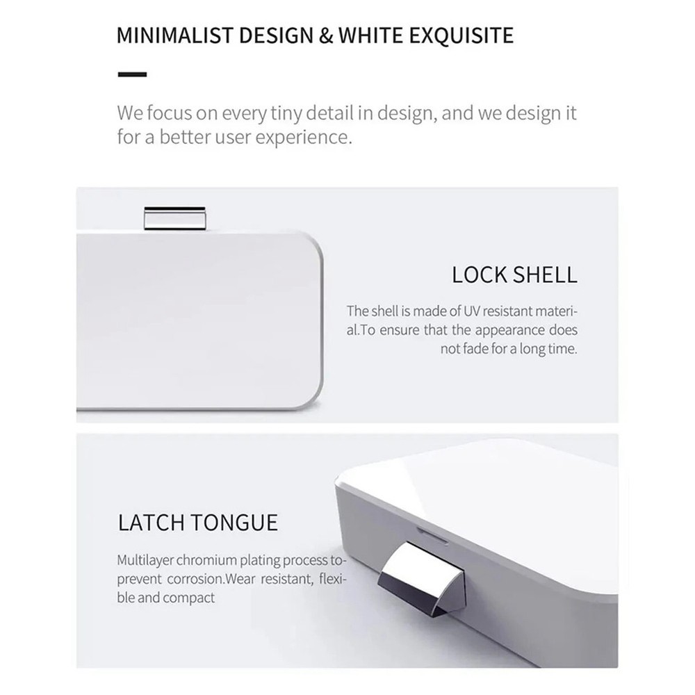 Tuya Lock Bluetooth Drawer Lock, Security Cabinet Electronic Lock Keyless4581