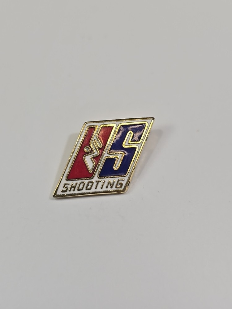 US Shooting Lapel Pin Small Size