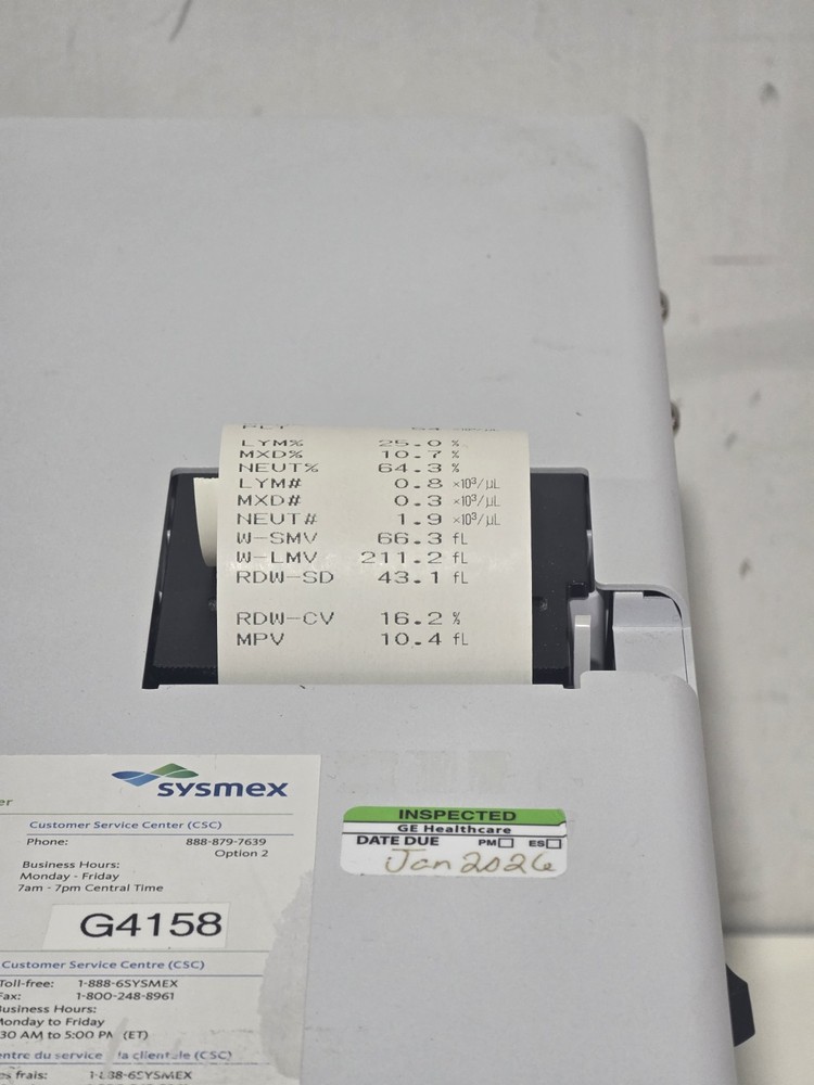 Sysmex pocH-100i Automated CBC Analyzer