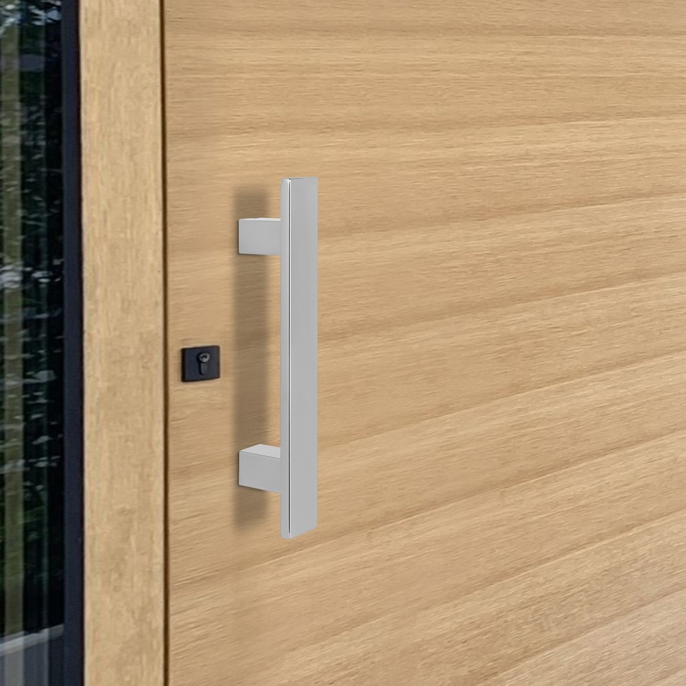 Handle Push Pull Handle H-shaped Dual Sided Handle Stainless Steel Sliding Door