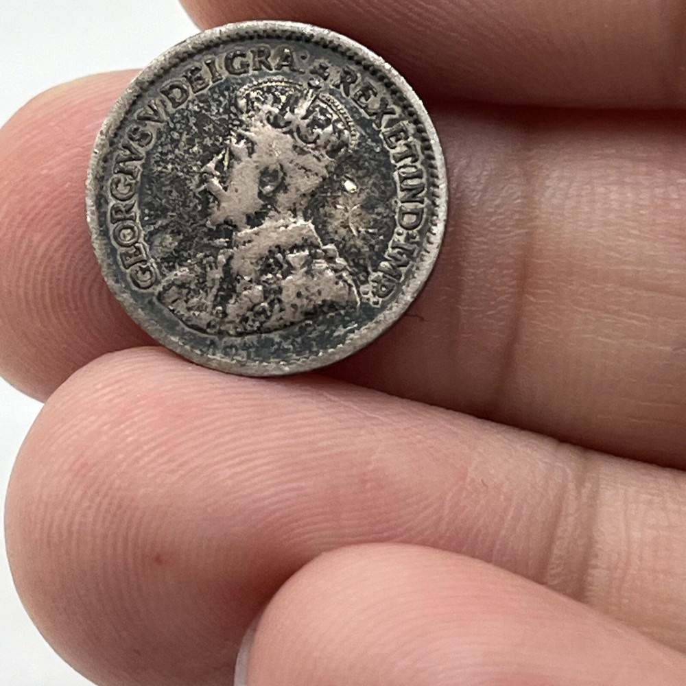 1914 Canada 5 Cent Silver, George V
