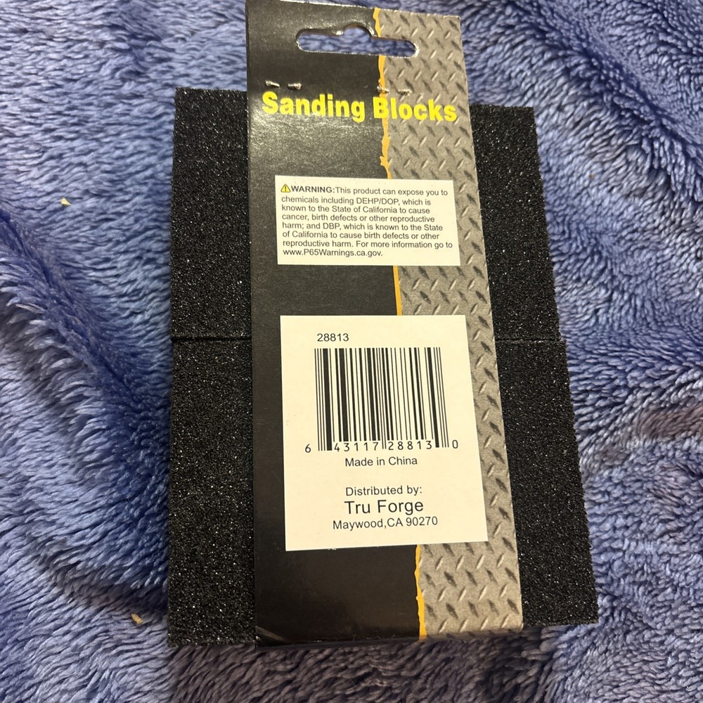 Tool Essentials 2pc Medium Grit Sanding Block