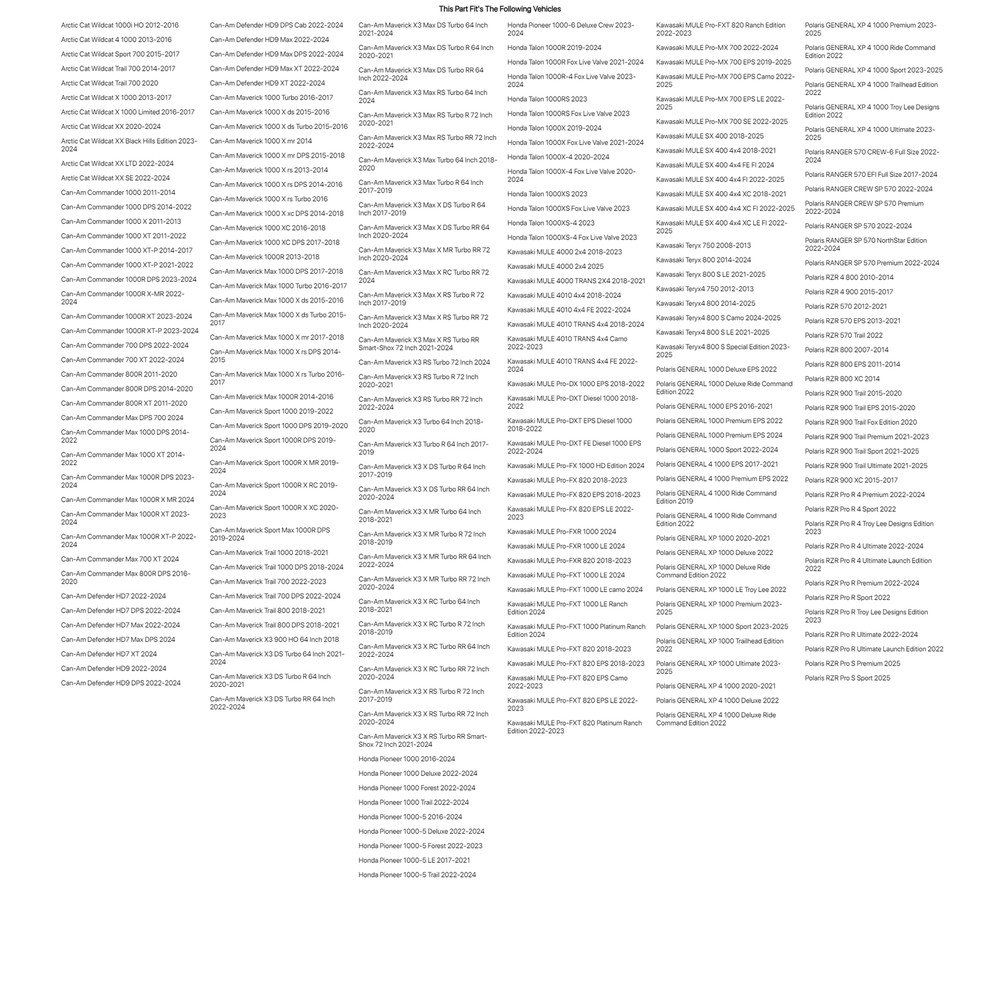 Tusk UTV Headset Hanger