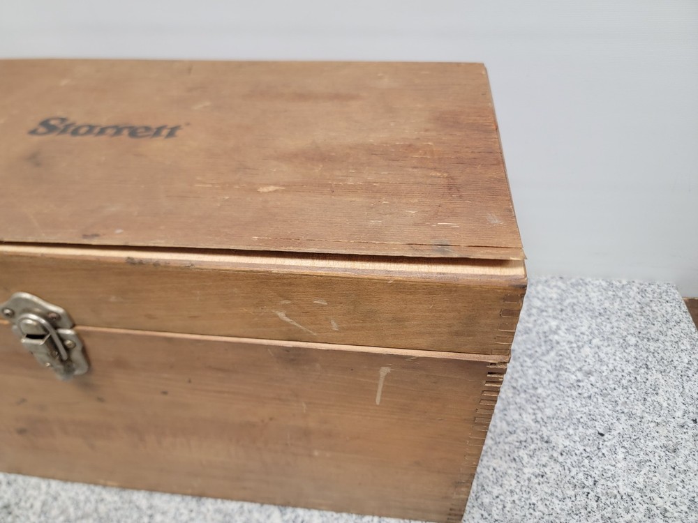 Starrett No 436 6”-12” Outside Micrometer Set, Missing 7"-8"