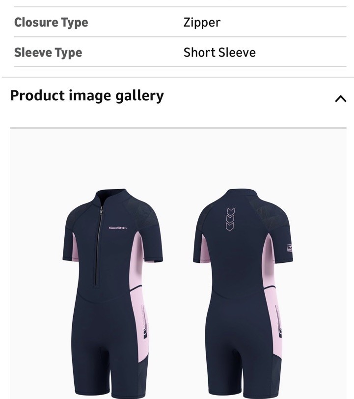Seaskin Wetsuit For Kids Size 14