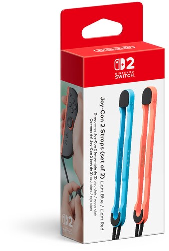 Switch 2 Accessory: Controller - Nintendo JOY - CON 2: Straps (set of 2) Light B