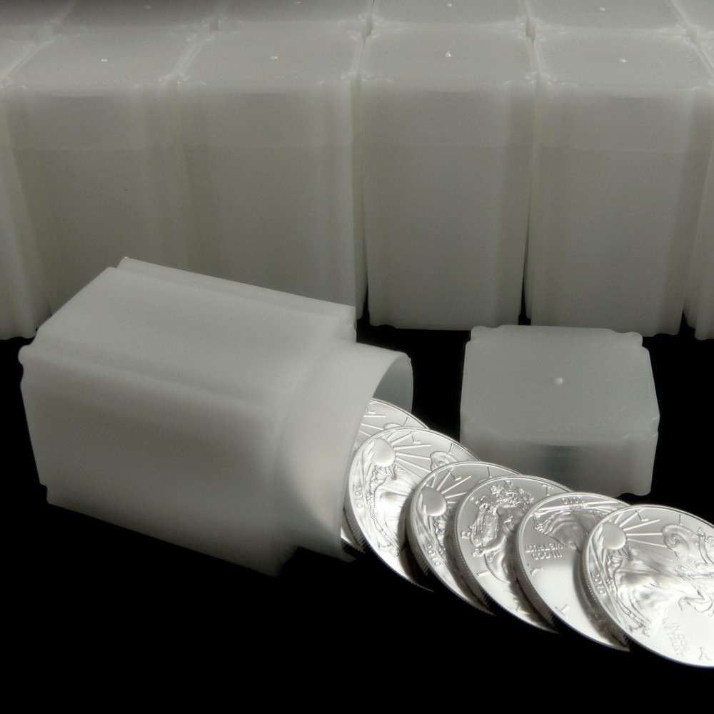 Square American Silver Eagle Tubes (10 Pack)