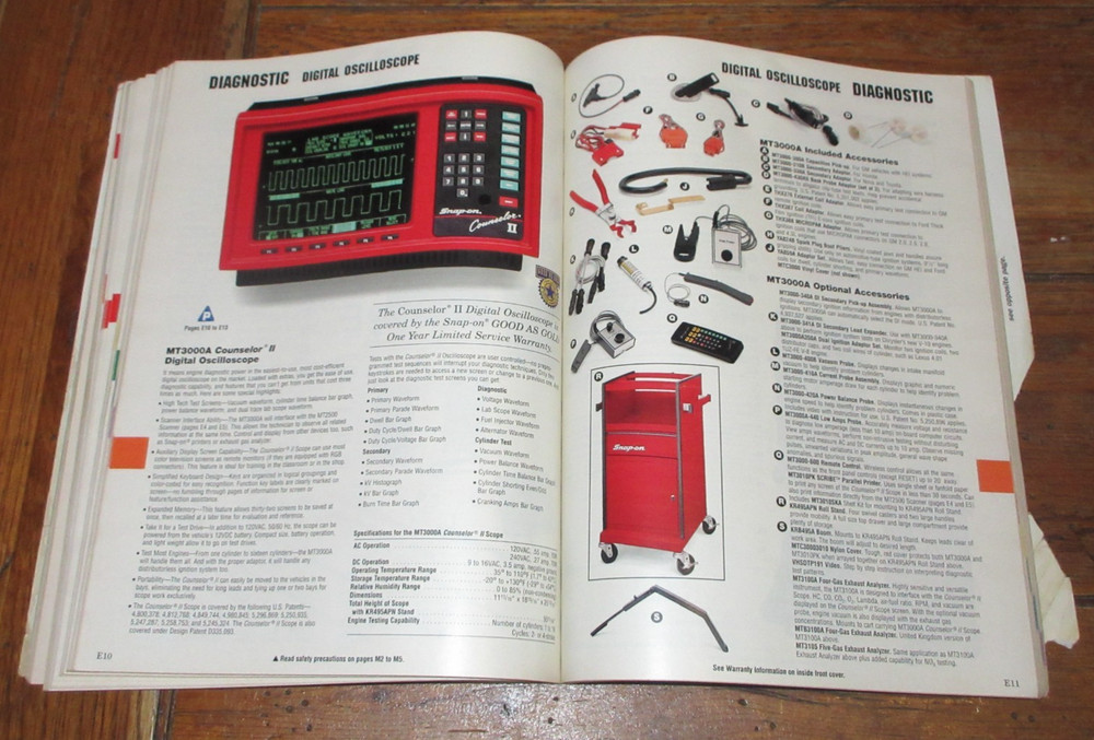 Vintage 1995-1997 Snap On Tools Catalog 400