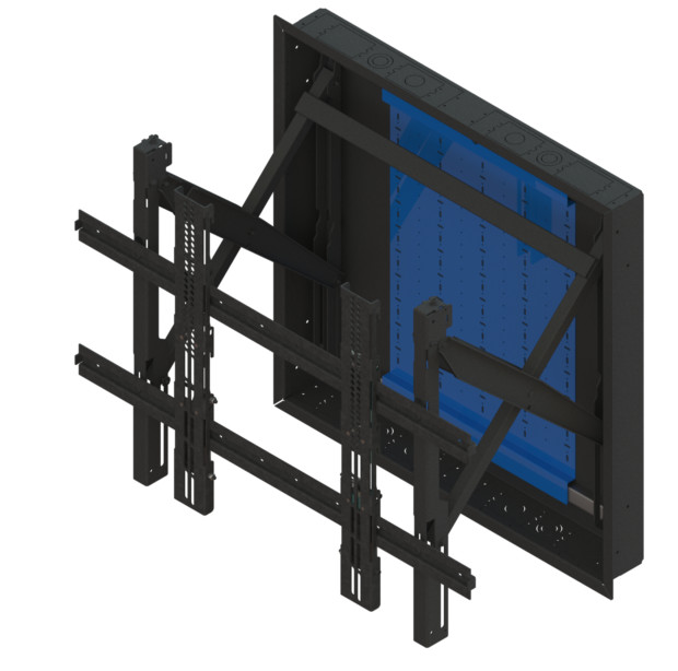RP Visuals RPWM‑32MAXBF‑BOX‑KIT Wallmate 32MAX Standard Depth Flush Back Box