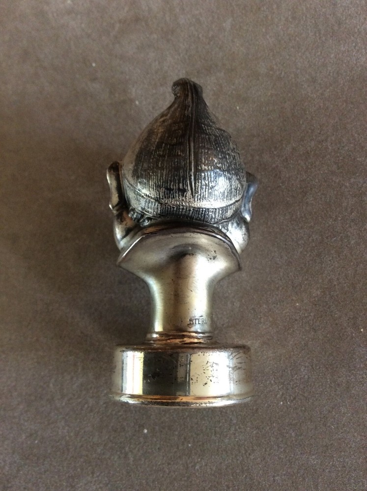Palmer Cox Brownie Sterling Silver Bottle Stopper