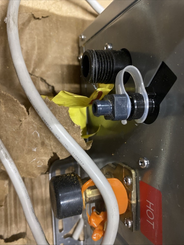 RHEEM ECOH160DVLN-3 Tankless Gas Water Heater 8.4 GPM 157,000 BTU Parts Only