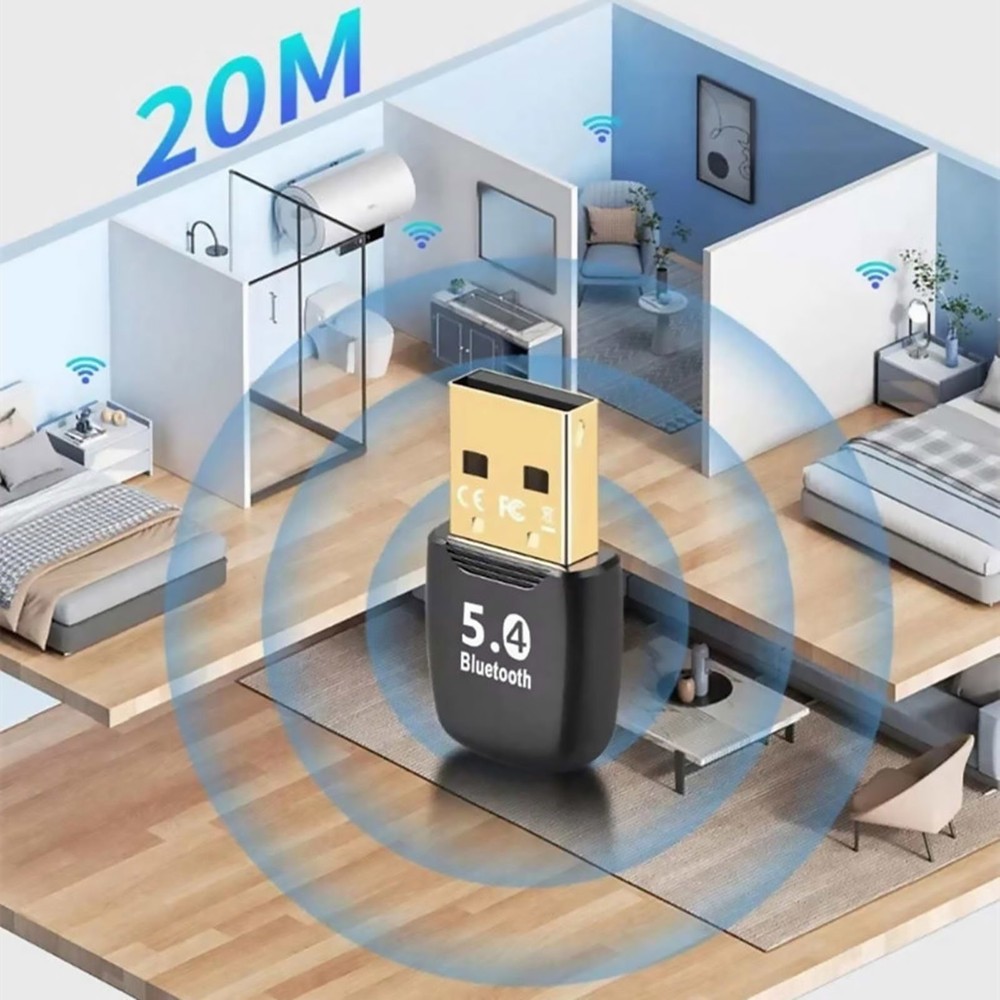 Bluetooth 5.4 Adapter USB for Windows 7 Driver Required for Wireless Function