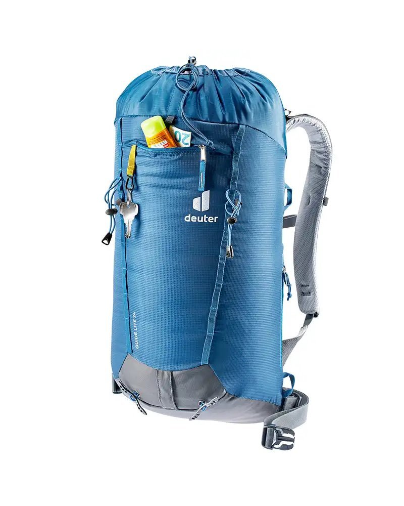 - Deuter Guide Lite 24 Mountaineering Backpack, Reef/Graphite