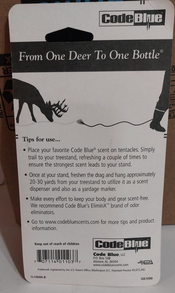 Code Blue Deluxe Scent Drag