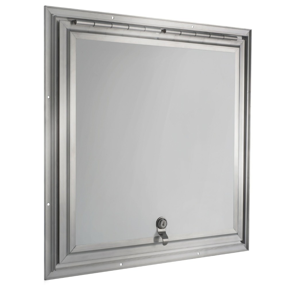 Square RV Baggage Door Compartment Storage 18" W X 18" H Trailer Storage